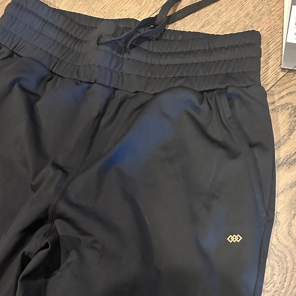 Women's Black Jogger Pants - Picture 2 of 4